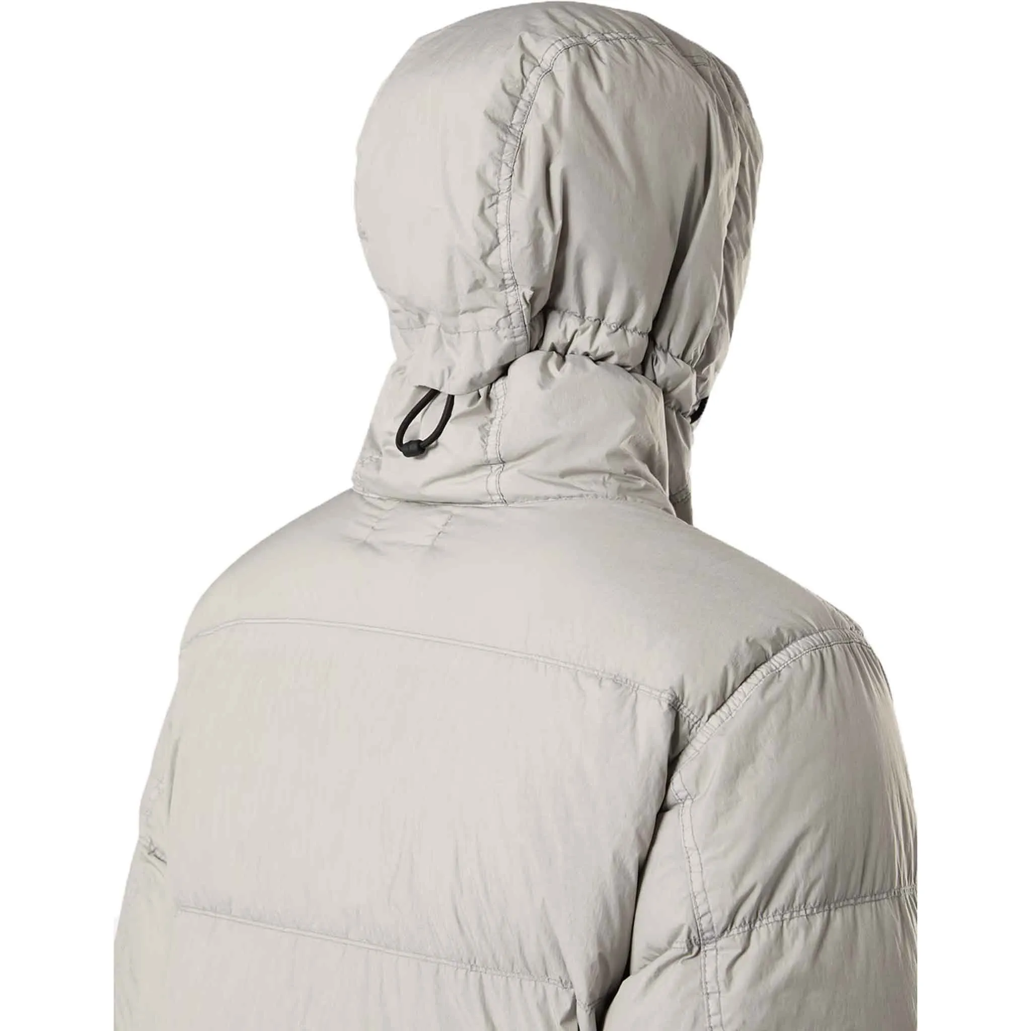 Stone Island Crinkle Reps R-NY Down Jacket in Grey