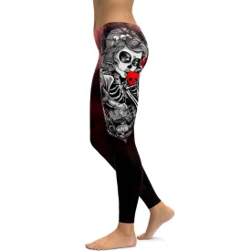 Sugar Skull Leggings