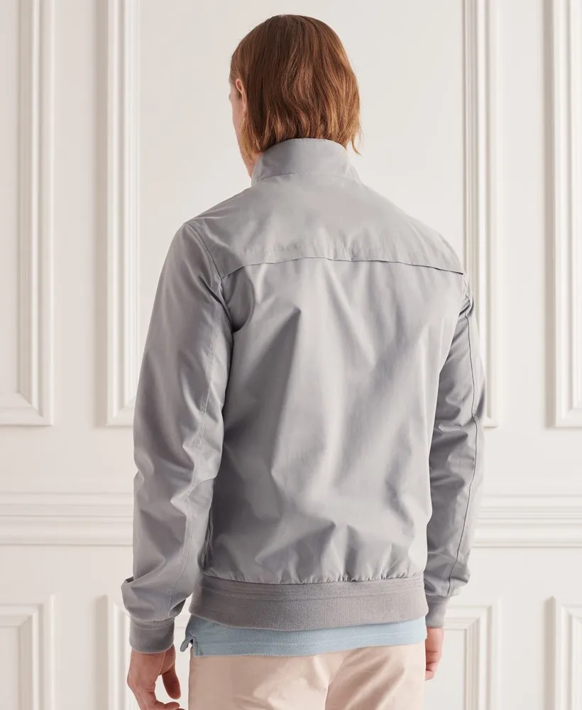 Superdry Iconic Harrington Jacket - Flat Grey