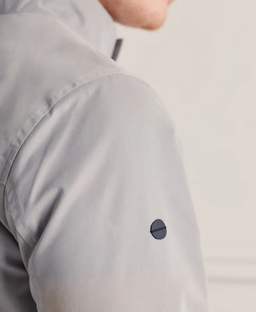 Superdry Iconic Harrington Jacket - Flat Grey