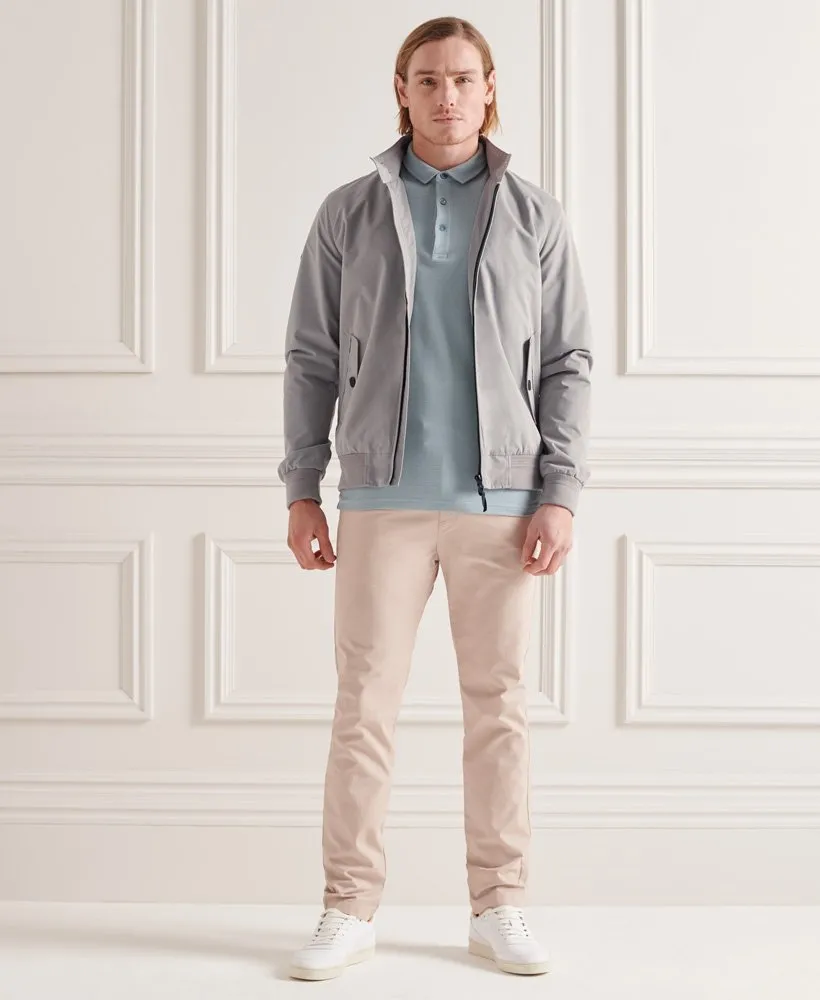 Superdry Iconic Harrington Jacket - Flat Grey