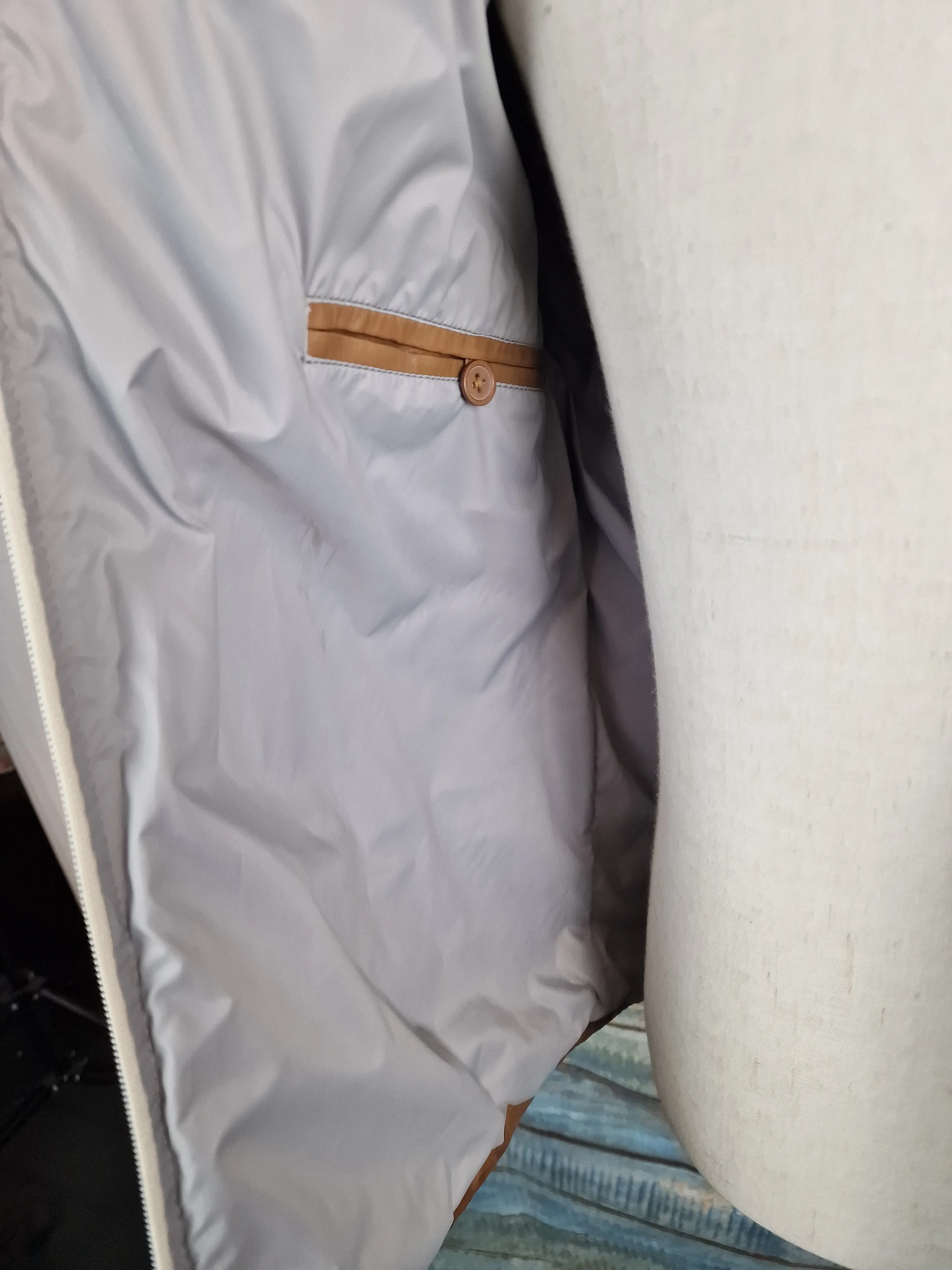 Trapper "Massimo" Leather Jacket - Cognac