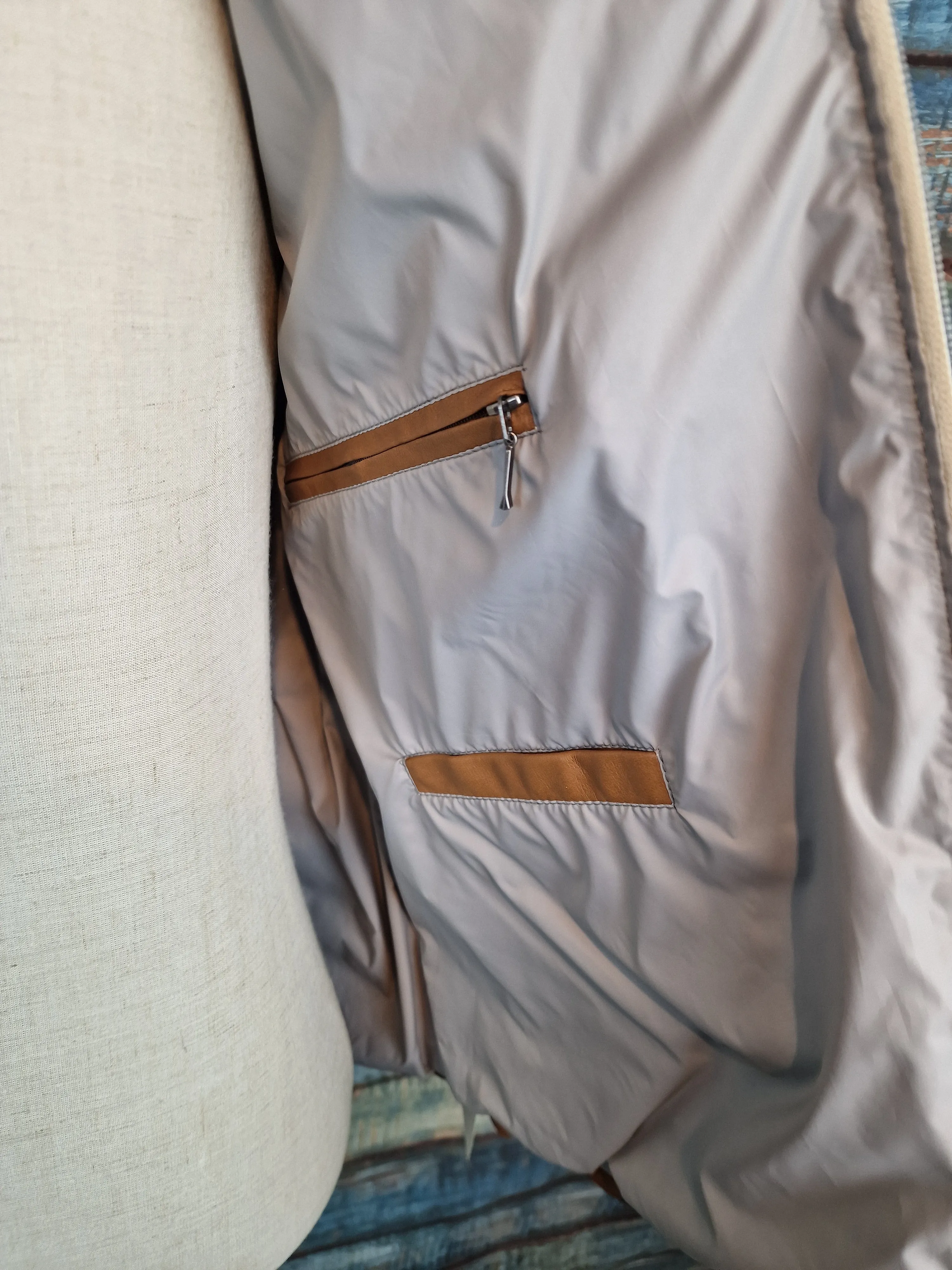 Trapper "Massimo" Leather Jacket - Cognac