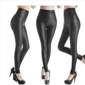 Wjczt Sexy Legging Punk Black Skinny Pants Fashion High Waist Stretch Push Up Leggins