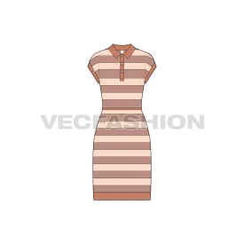 Women's Polo Shirt Dress