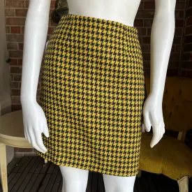 Y2K Yellow Tweed Georges Marciano
