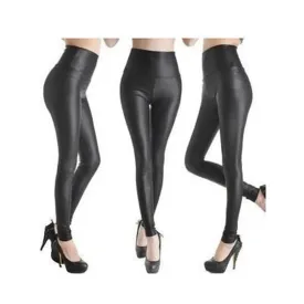 YSDNCHI Sexy Legging Punk Black Skinny Pants High Waist Fashion
