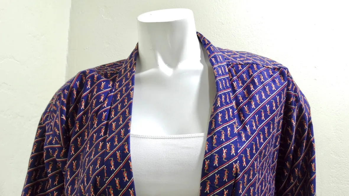 Yves Saint Laurent Iconic Monogram Robe